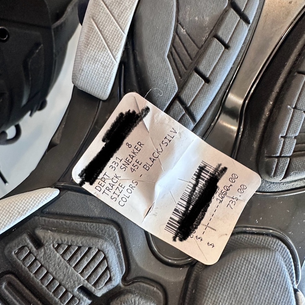Balenciaga Black and Gray Chunky Sneakers - Picture 4 of 4